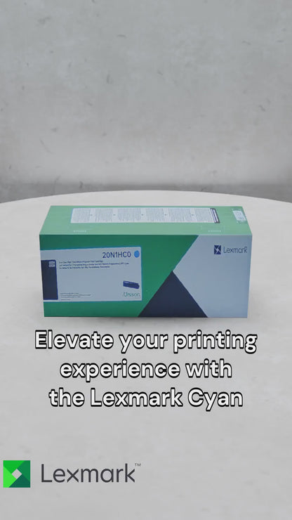 Lexmark CS/CX331 Cyan Return Program 4.5K Print Cartridge Part no.: 20N1HC0