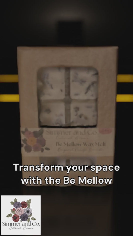 Be Mellow Simmer Melt, Botanical Scented Wax