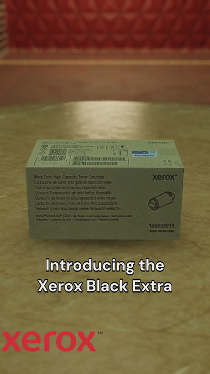 106R03919 XEROX BLACK EXTRA HIGH CAP TONER CARTRIDGE F/VERSALINK C600