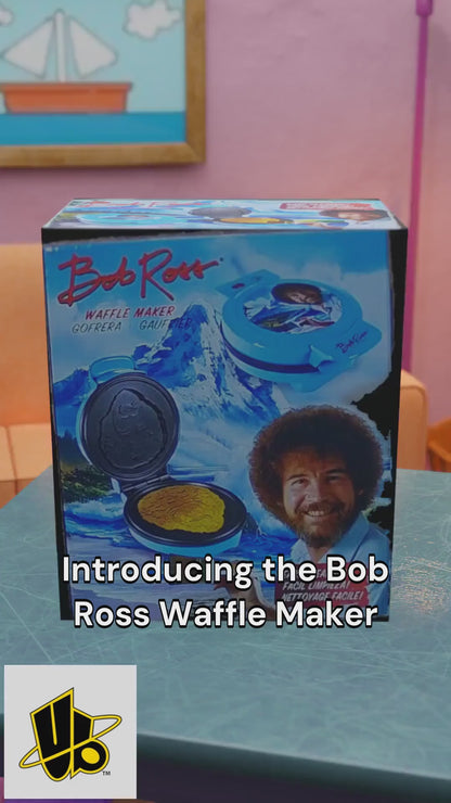 Waffle Maker Bob Ross