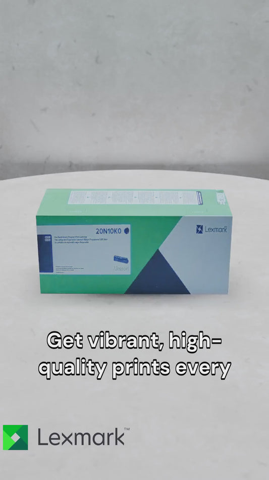 Lexmark CS/CX331, 431 Black 1.5K Print Cartridge Part no.: 20N10K0
